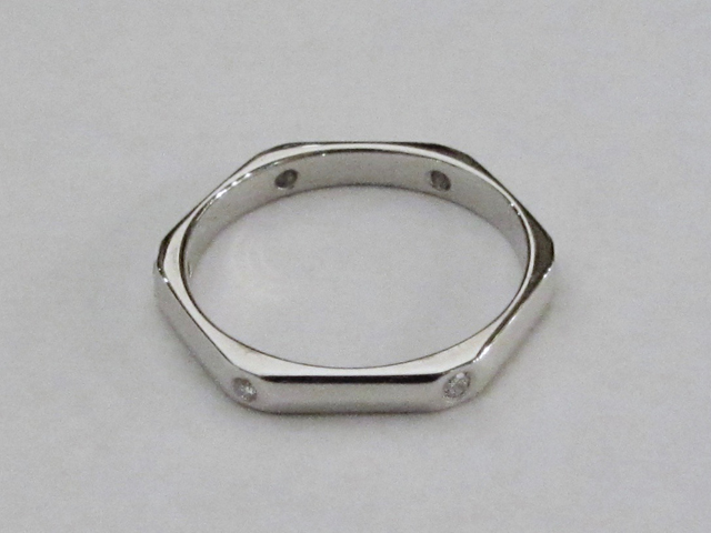 Benzene Wedding Ring